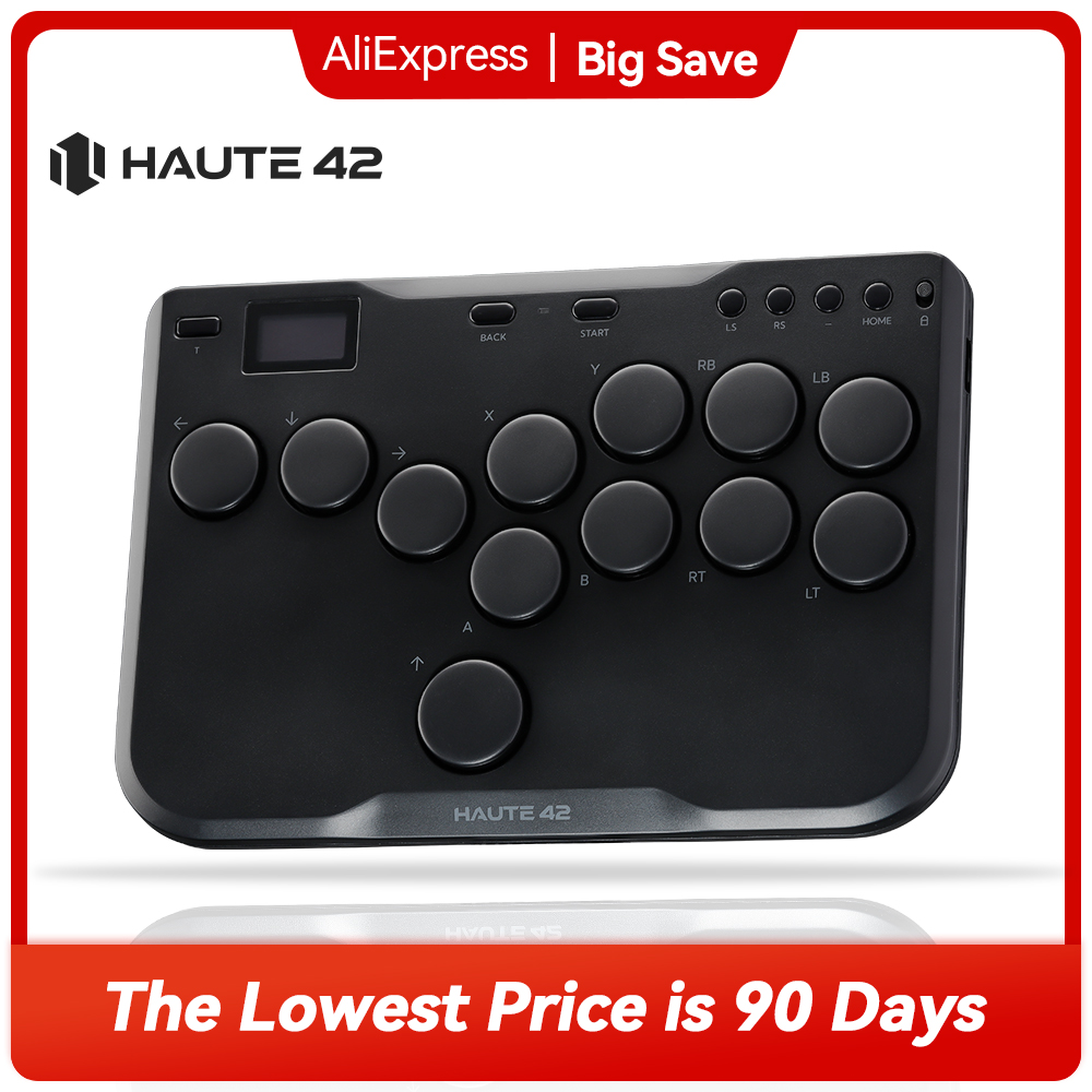 Arcade Stick For Ps5 Pc Switch - Haute42 Cosmox Mini จอยสติ๊ก Hitbox Controller