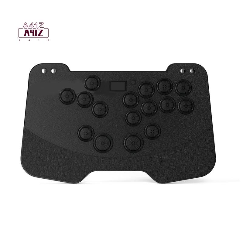 Arcade Stick For Ps5 Pc Switch - A41Z-สำหรับพีซี/PS4 PS5 คอนโทรลเลอร์แบบไม่มีสติ๊ก คันโยกเกมแบบโลหะ คีย์บอร์ดเกมพร้อมฟังก์ชั่น Meun