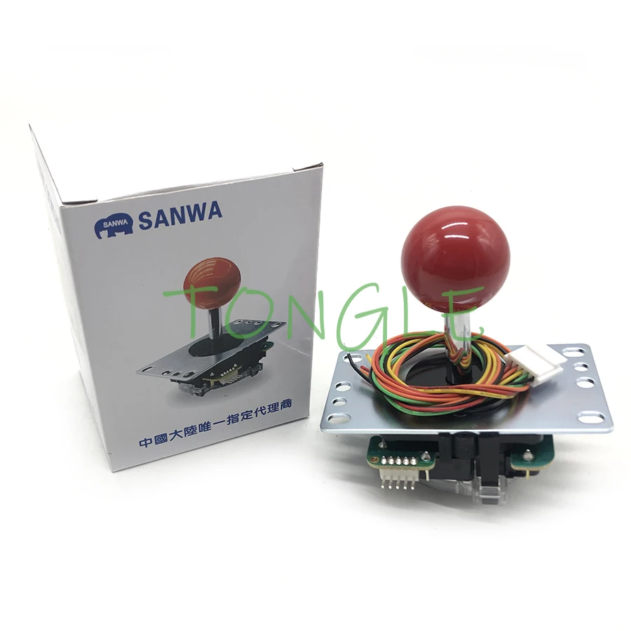 Arcade Joystick Sanwa Jlf Ball Top - จอยสติ๊ก Sanwa JLF-TP-8YT ญี่ปุ่นพร้อมด้ามจับด้านบนเป็นจอยสติ๊กสำหรับอาเขตสามารถปรับได้4และ8ทางแบรนด์ดั้งเดิมใหม่