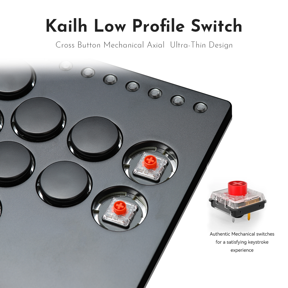 Haute42 จอยสติ๊กโลหะ Hitbox Co - Arcade Fight Stick Hitbox Leverless บทวิจารณ์และราคา