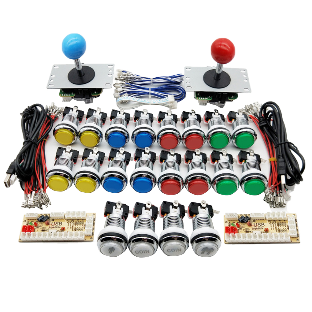 Zero Delay อาเขตตู้ DIY ชุดสํา - Arcade Cabinet Diy Kit 2 Player บทวิจารณ์และราคา