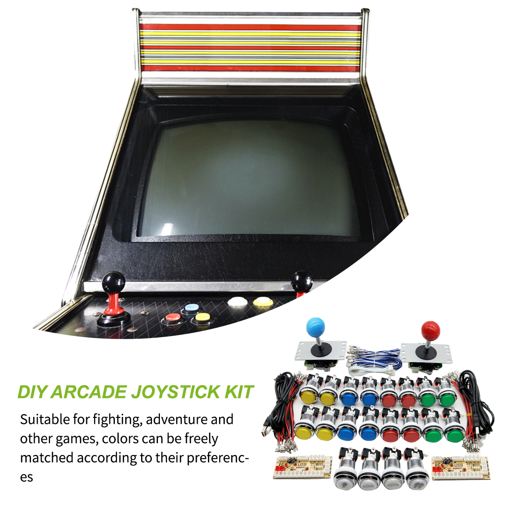 Zero Delay อาเขตตู้ DIY ชุดสํา - Arcade Cabinet Diy Kit 2 Player บทวิจารณ์และราคา