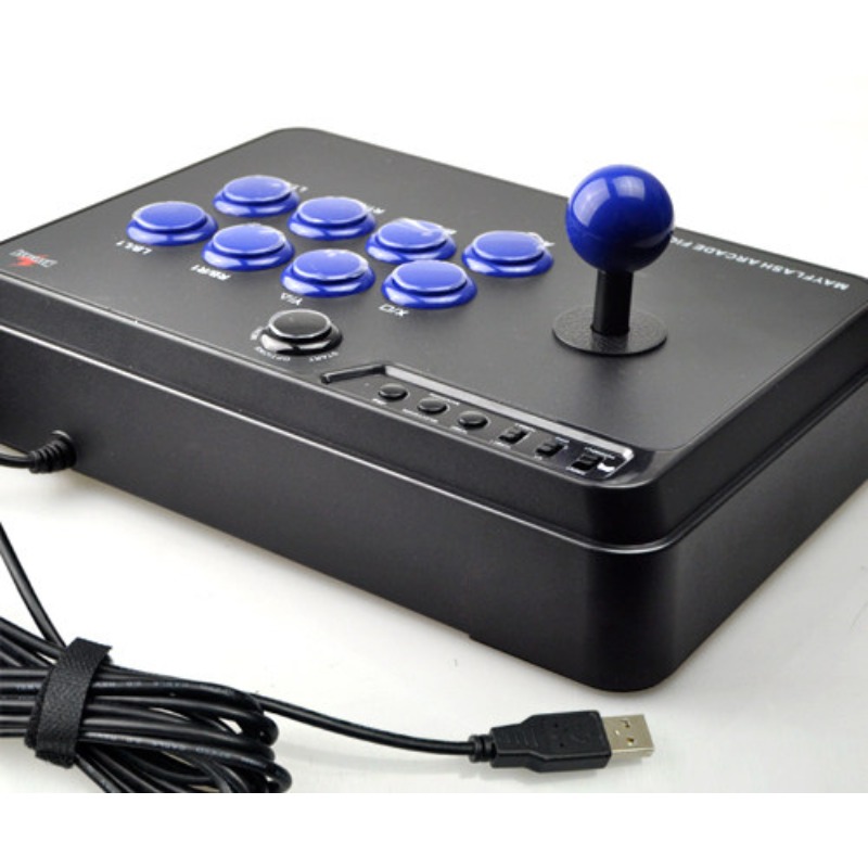 จอยสติ๊กต่อสู้แบบมีสายอเนกประส - Arcade Stick For Ps5 Pc Switch บทวิจารณ์และราคา