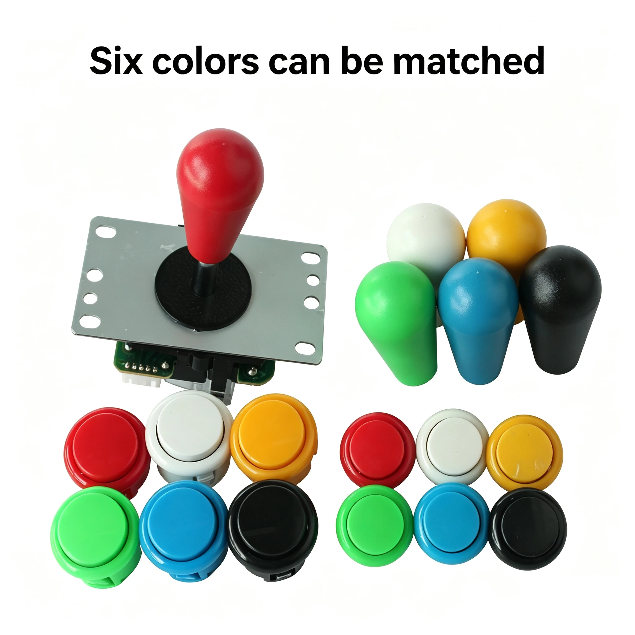 ชุดปุ่มกดจอยสติ๊กอาร์เคดสำหรับ - Arcade Cabinet Diy Kit 2 Player บทวิจารณ์และราคา