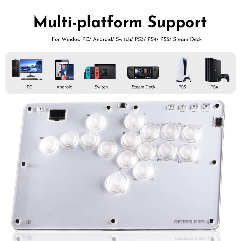 คอนโทรลเลอร์ Haute42- COSMOX แ - Arcade Stick For Ps5 Pc Switch บทวิจารณ์และราคา