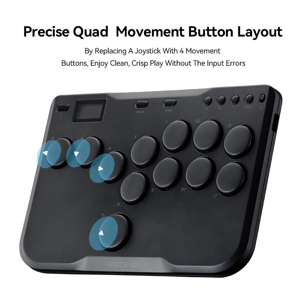 Haute42 Cosmox Mini จอยสติ๊ก H - Arcade Stick For Ps5 Pc Switch บทวิจารณ์และราคา