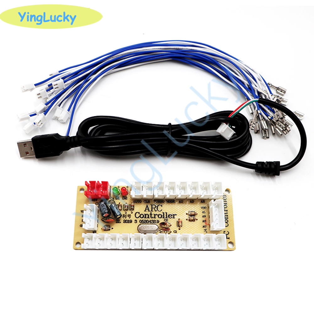ตัวเข้ารหัส USB สำหรับเครื่องเ - Arcade Encoder Board Zero Delay Usb บทวิจารณ์และราคา