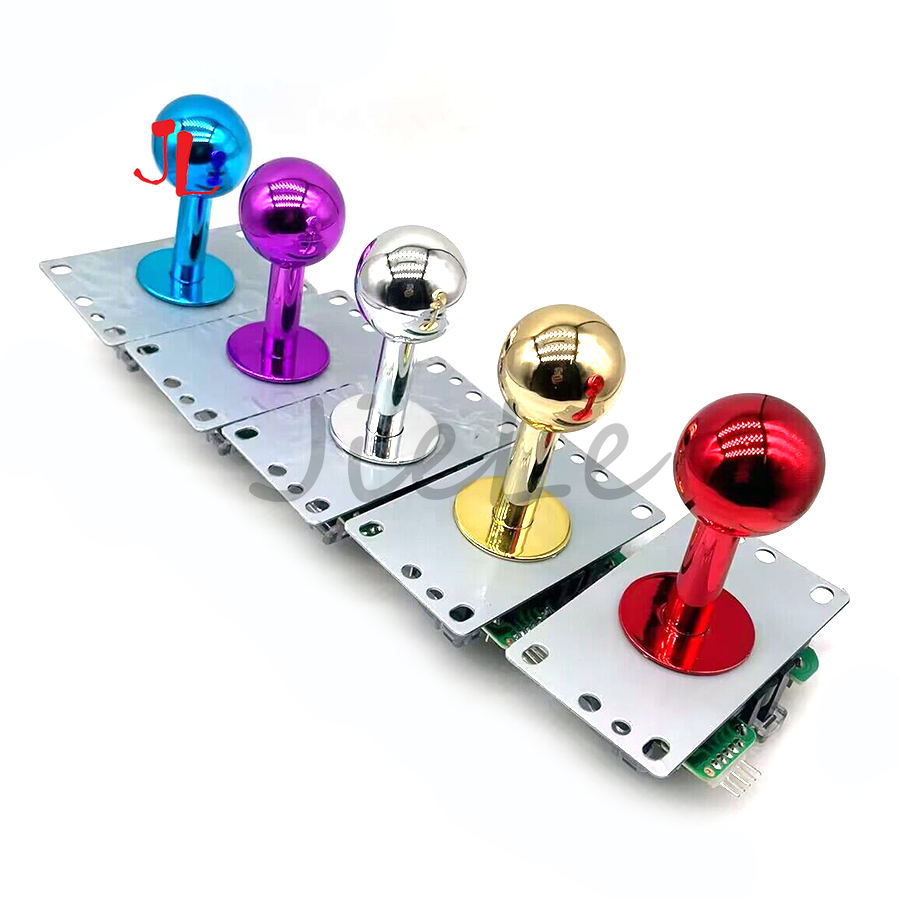 จอยสติ๊ก Chrome สําเนา Sanwa J - Arcade Joystick Sanwa Jlf Ball Top บทวิจารณ์และราคา