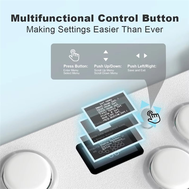 A41Z-สำหรับพีซี/PS4 PS5 คอนโทร - Arcade Stick For Ps5 Pc Switch บทวิจารณ์และราคา