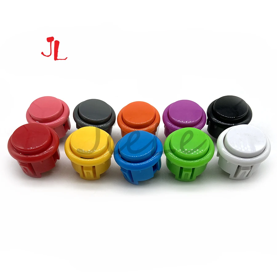 12Pcs 24มม.30มม.Copy Sanwa OBS - Arcade Buttons 24Mm 30Mm Snap In บทวิจารณ์และราคา