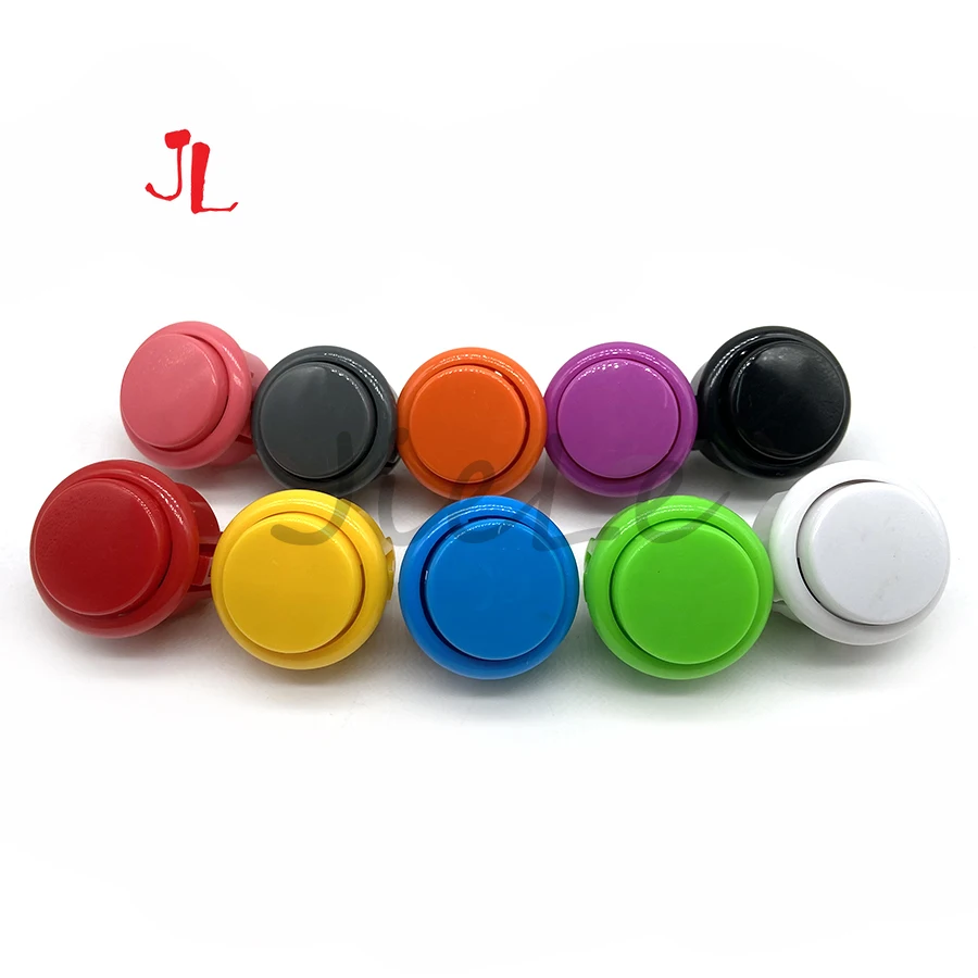 12Pcs 24มม.30มม.Copy Sanwa OBS - Arcade Buttons 24Mm 30Mm Snap In บทวิจารณ์และราคา