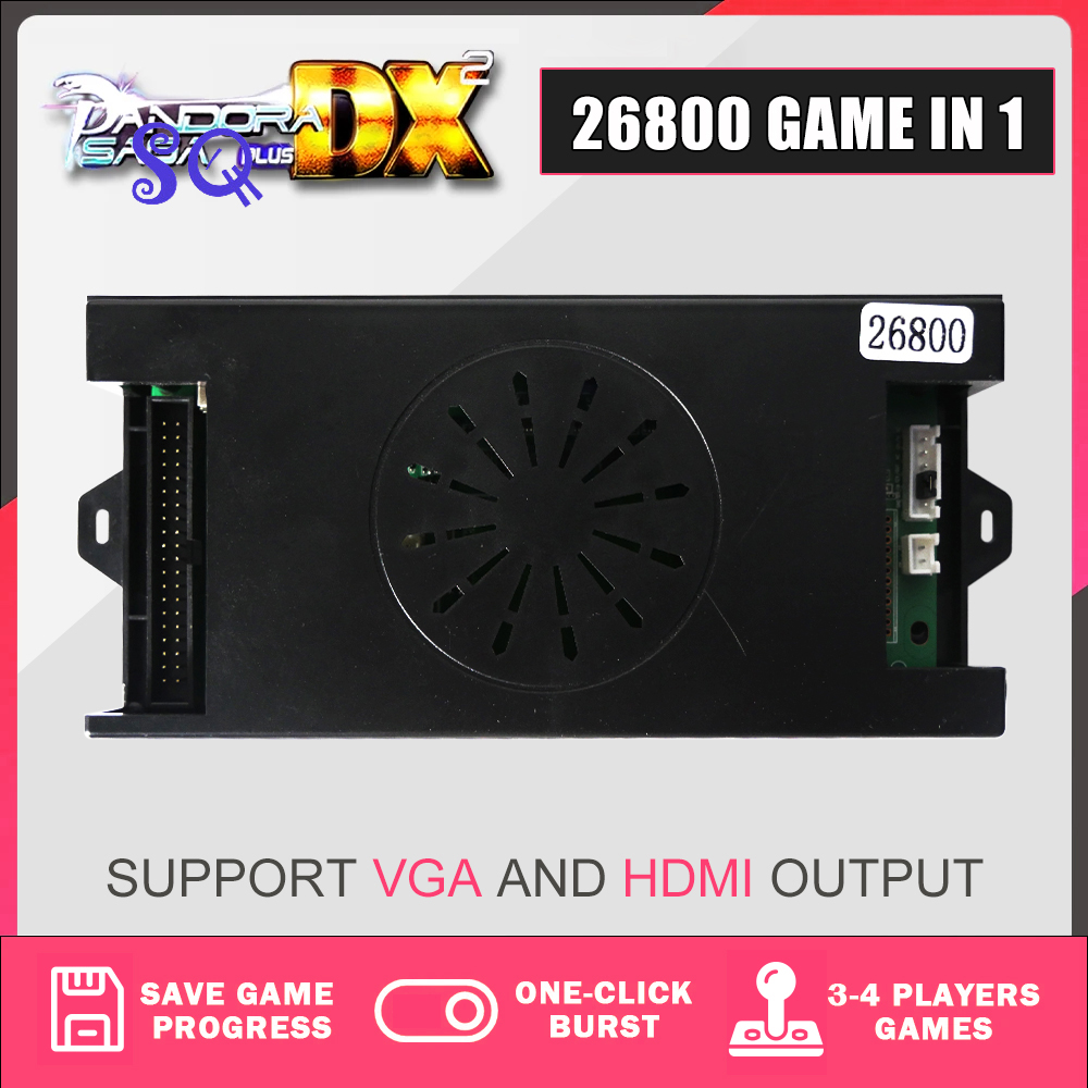 PANDORA Saga กล่อง DX2 26800ใน - Arcade Cabinet Diy Kit 2 Player บทวิจารณ์และราคา