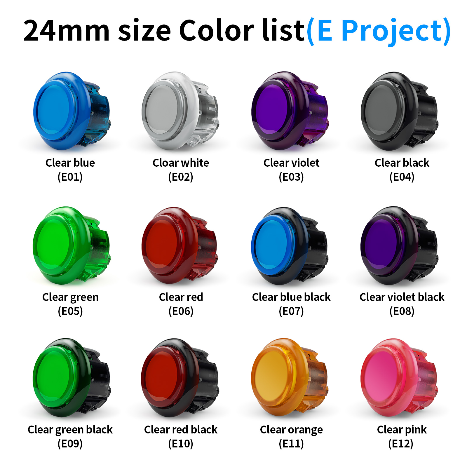 Qanba แรงโน้มถ่วง KS Mechanica - Arcade Buttons 24Mm 30Mm Snap In บทวิจารณ์และราคา