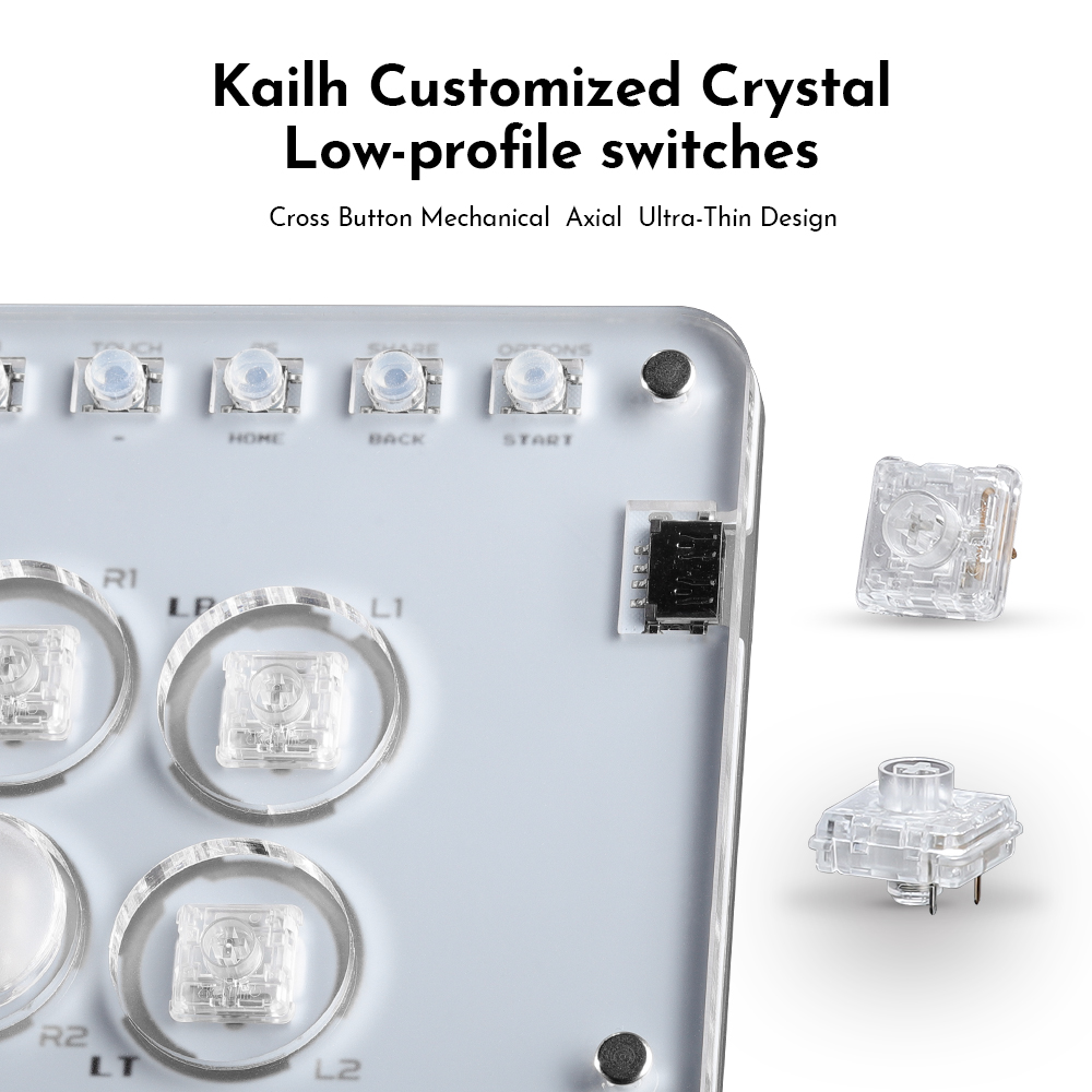 จอยสติ๊กอาร์เคด Haute42 Hitbox - Arcade Fight Stick Hitbox Leverless บทวิจารณ์และราคา