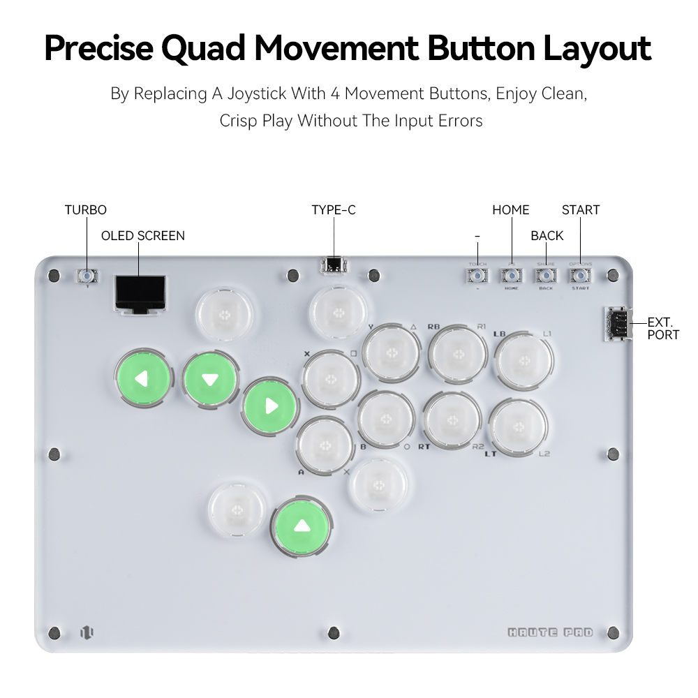 จอยสติ๊กอาร์เคด Haute42 Hitbox - Arcade Fight Stick Hitbox Leverless บทวิจารณ์และราคา