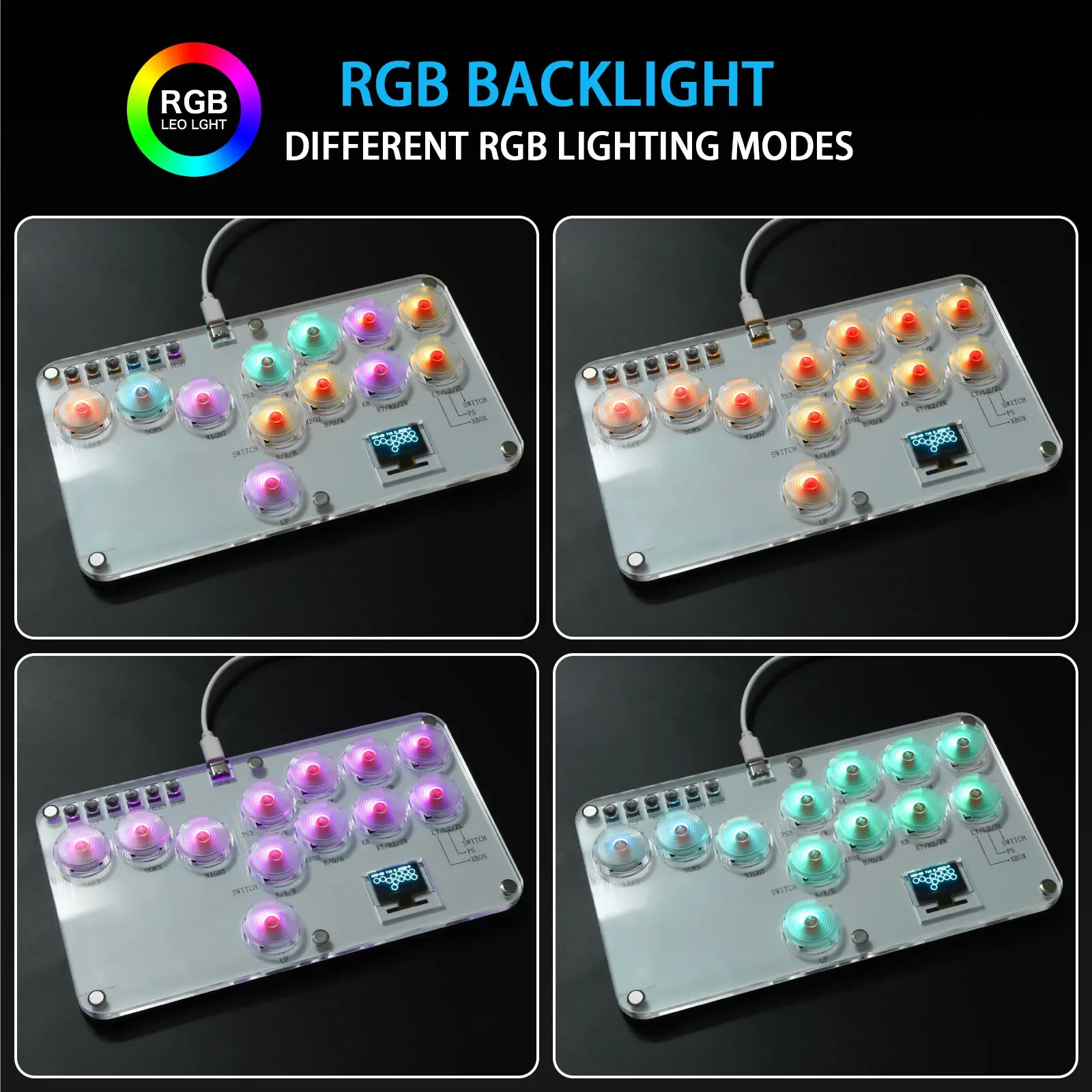 จอยสติ๊กอาร์เคด Hitbox แบบไม่ม - Arcade Fight Stick Hitbox Leverless บทวิจารณ์และราคา