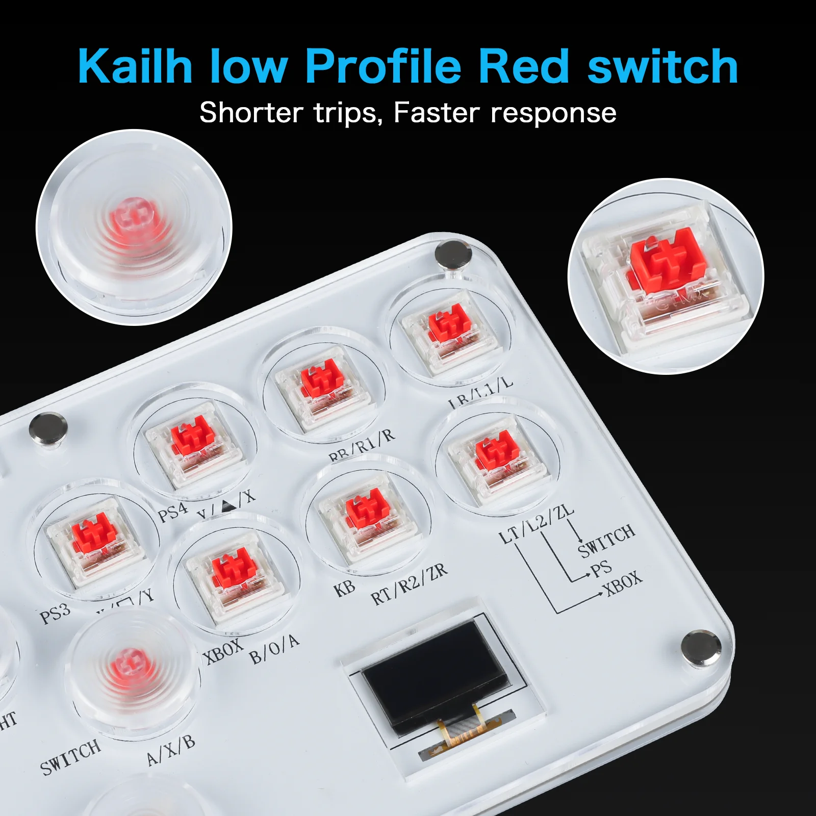 จอยสติ๊กอาร์เคด Hitbox แบบไม่ม - Arcade Fight Stick Hitbox Leverless บทวิจารณ์และราคา