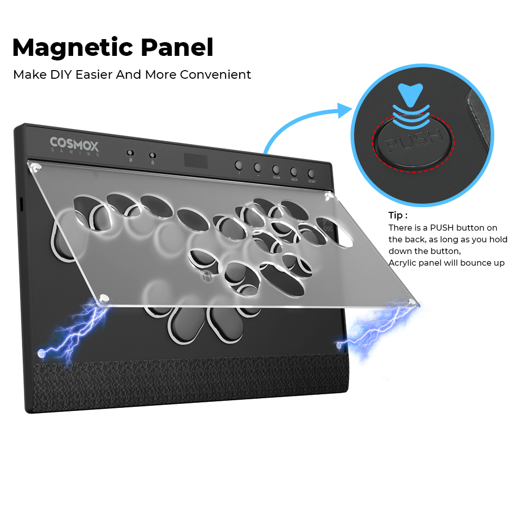 จอยสติ๊กแม่เหล็ก Haute42 Magne - Arcade Stick For Ps5 Pc Switch บทวิจารณ์และราคา