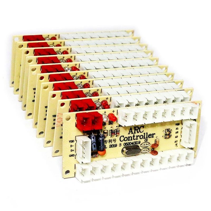 T23C 10 ชิ้น ARC968 PS3 บอร์ดค - Arcade Encoder Board Zero Delay Usb บทวิจารณ์และราคา