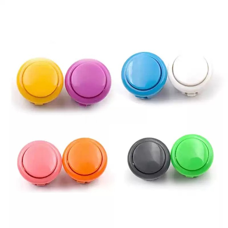 10 ชิ้น สำหรับปุ่มกดแบบ Snap-i - Arcade Buttons 24Mm 30Mm Snap In บทวิจารณ์และราคา