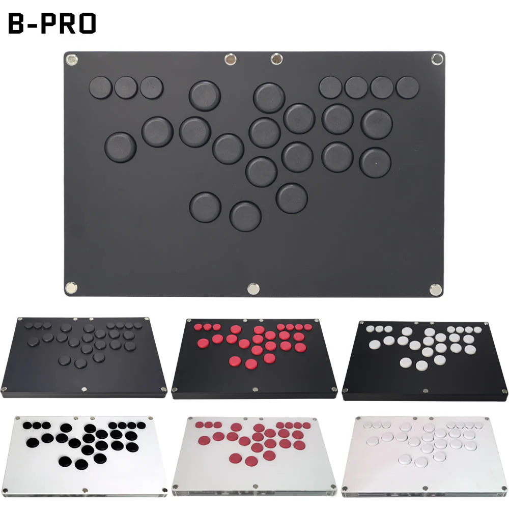 B-PRO คอนโทรลเลอร์เกมอาร์เคดแบ - Arcade Fight Stick Hitbox Leverless บทวิจารณ์และราคา