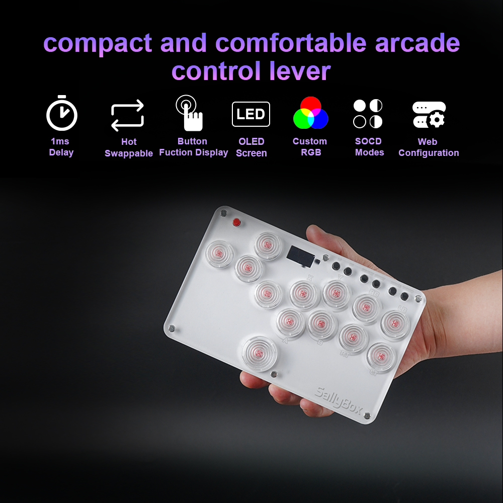 Ticknot มินิ hitbox socd เครื่ - Arcade Fight Stick Hitbox Leverless บทวิจารณ์และราคา