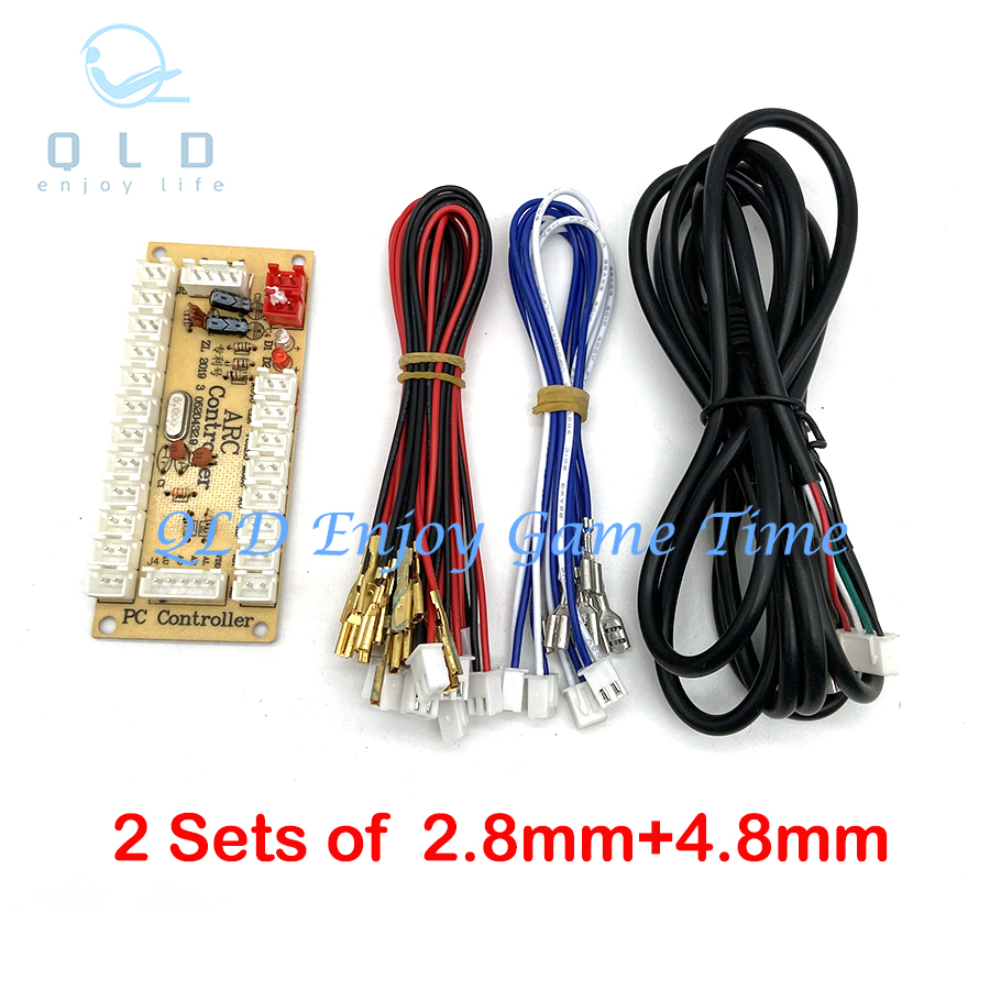 ตัวเข้ารหัส USB แบบ Zero Delay - Arcade Cabinet Diy Kit 2 Player บทวิจารณ์และราคา