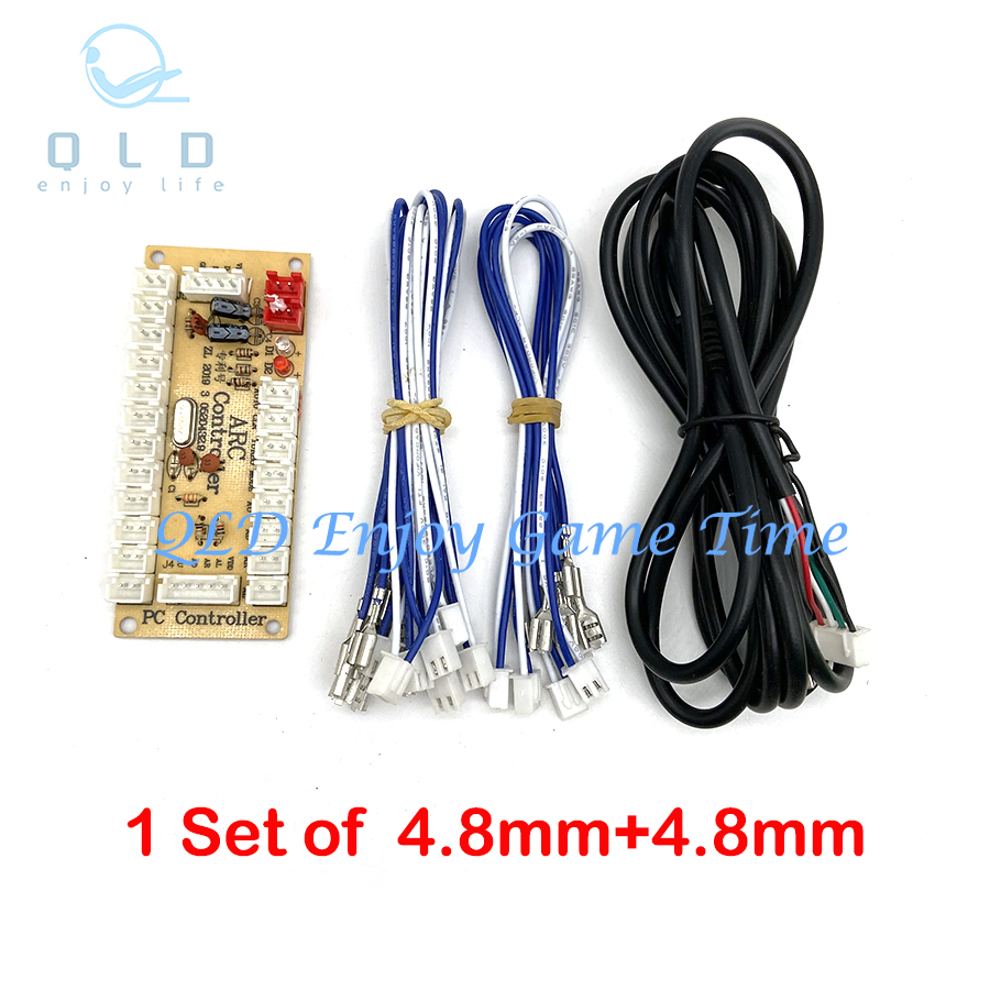 ตัวเข้ารหัส USB แบบ Zero Delay - Arcade Cabinet Diy Kit 2 Player บทวิจารณ์และราคา