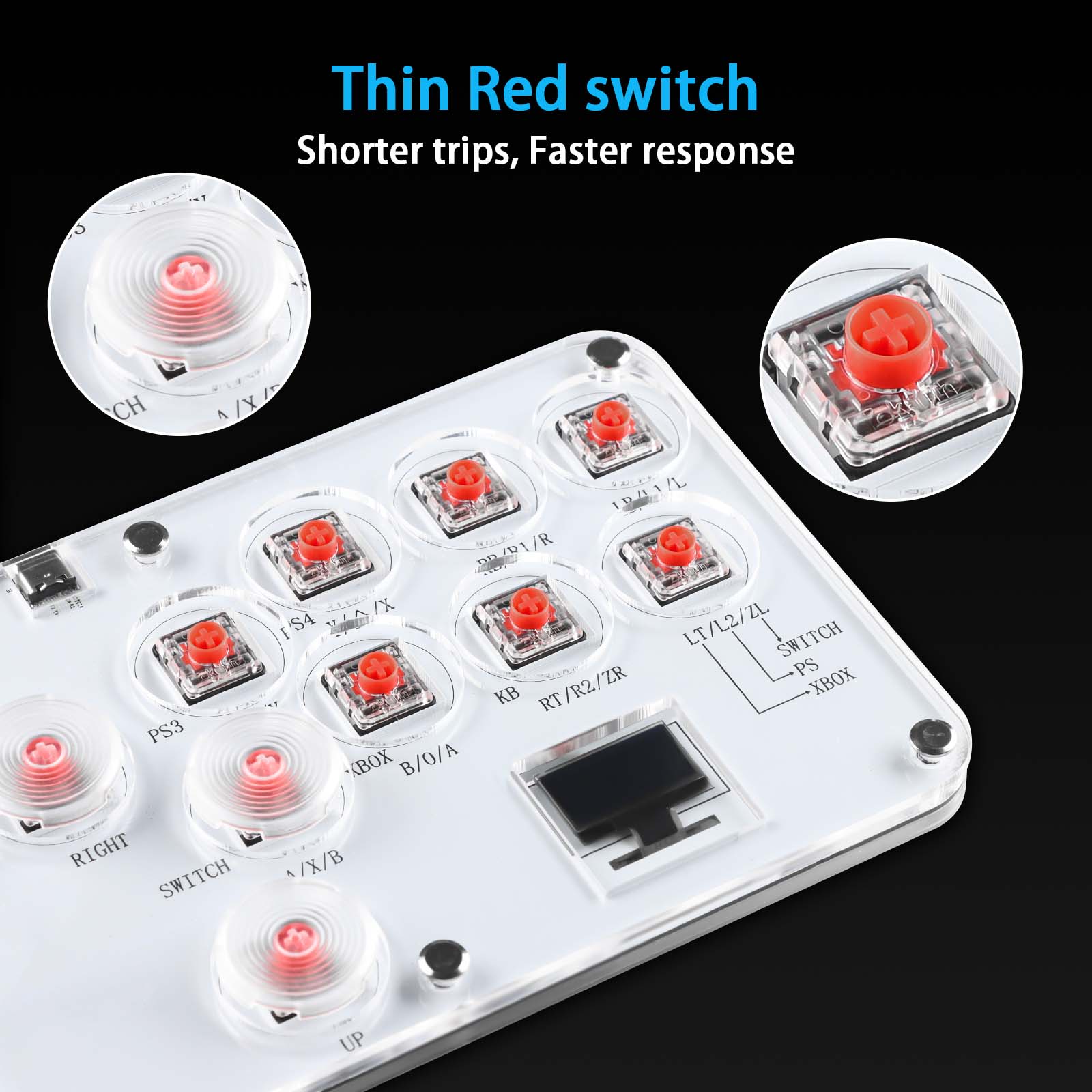 Hitbox Leverless Controller Fi - Arcade Fight Stick Hitbox Leverless บทวิจารณ์และราคา