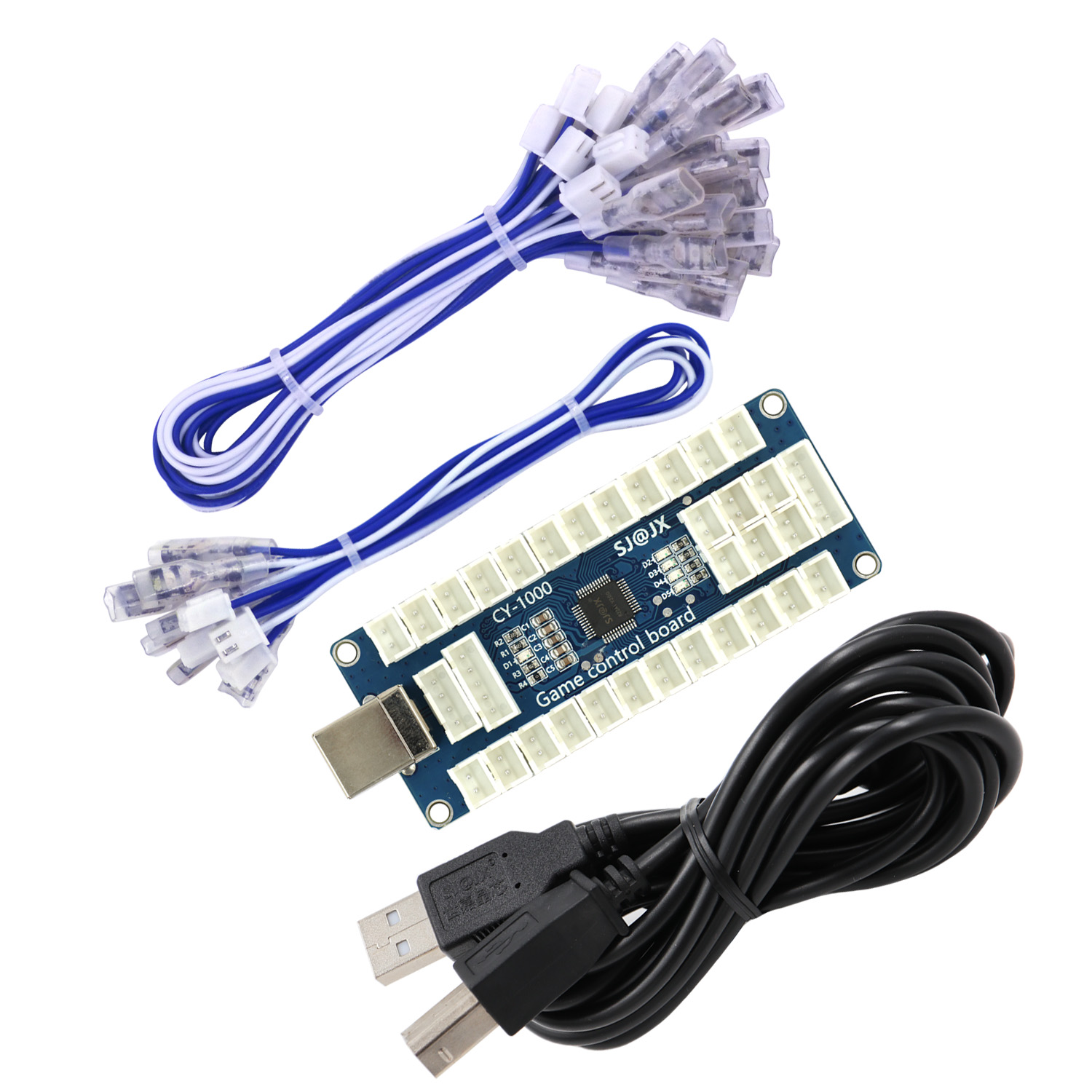 SJ@JX บอร์ดเข้ารหัสเกมอาร์เคด  - Arcade Encoder Board Zero Delay Usb บทวิจารณ์และราคา