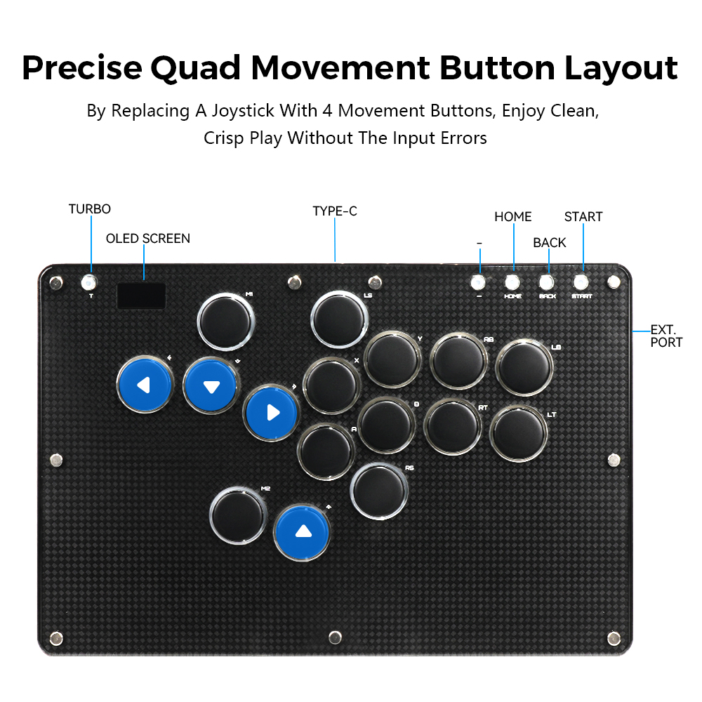 คอนโทรลเลอร์แบบแท่ง Haute42 T1 - Arcade Stick For Ps5 Pc Switch บทวิจารณ์และราคา